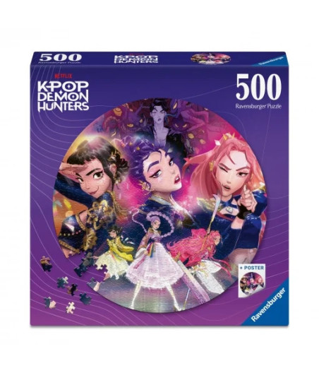 Puzzle 500 pz Kpop Demon Hunters - Ravensburger