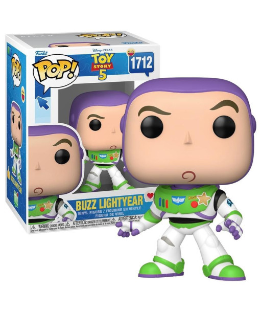 Figura Funko Pop Buzz Lightyear 1712 - Toy Story 5 - El Guardián Espacial Listo para la Acción