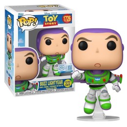 Figura Funko Pop Buzz Lightyear 1726 - Toy Story - El Guardián Espacial en Vuelo que Brilla en la Oscuridad