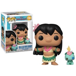 Figura Funko Pop Hula Lilo con Scrump 1741 - Lilo y Stitch - Bailando Hula con su Muñeca