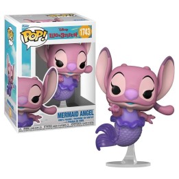Figura Funko Pop Mermaid Angel 1743 - Lilo y Stitch - La Adorable Alienígena Sirena