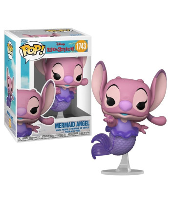 Figura Funko Pop Mermaid Angel 1743 - Lilo y Stitch - La Adorable Alienígena Sirena