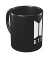 TAZA BTS NEGRA LOGO 350ml