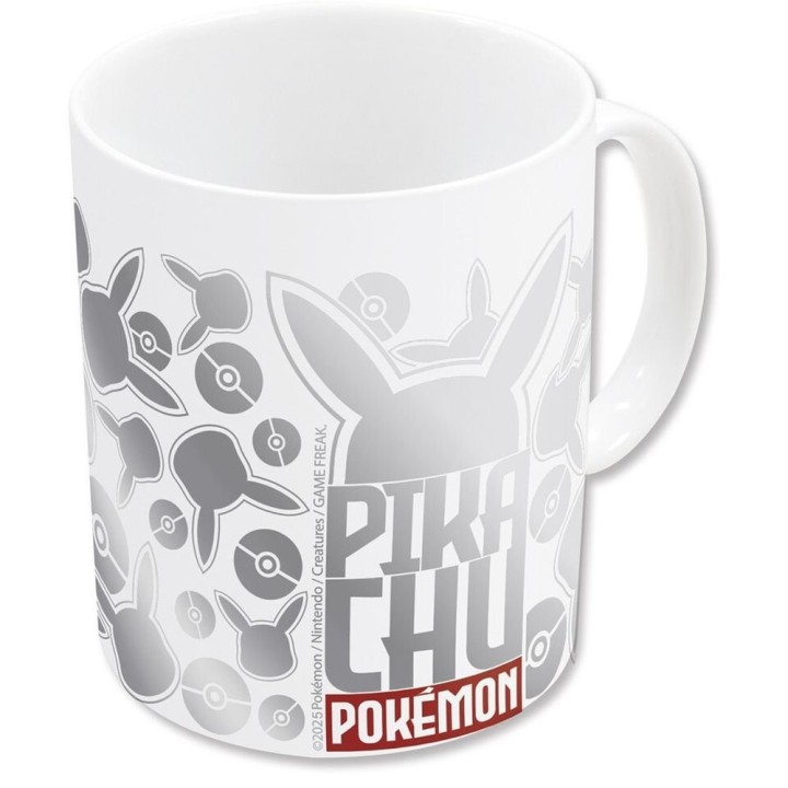 Taza cerámica 325 ml en caja regalo pokemon metal meltdown