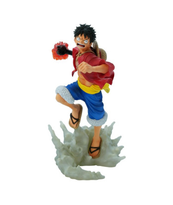 Figura ABYstyle Studio Monkey D. Luffy Red Hawk - One Piece - ¡El Golpe de Fuego Definitivo! 16cm
