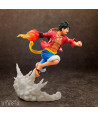 Figura ABYstyle Studio Monkey D. Luffy Red Hawk - One Piece - ¡El Golpe de Fuego Definitivo! 16cm