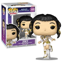 Figura Funko Pop Zoey 2429 - K-Pop Demon Hunters - La Ídolo Cazadora de Demonios