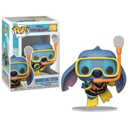 Figura Funko Pop Stitch Buceando 1742 - Disney Lilo y Stitch - Aventura Submarina en Hawái