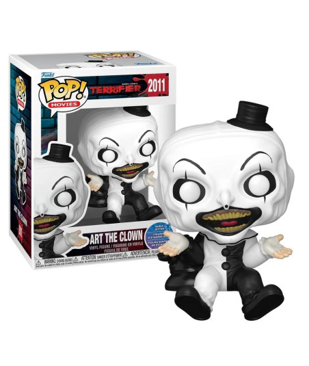 Figura Funko Pop Art The Clown 2011 - Terrifier - La Sonrisa Más Macabra de tu Estantería