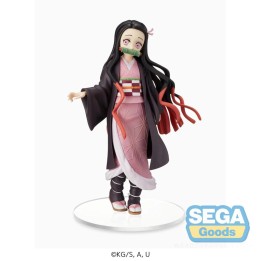 Figura SEGA Goods Nezuko Kamado - Demon Slayer - La Hermana Demonio Más Adorable 20cm
