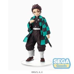Figura SEGA Goods Tanjiro Kamado - Demon Slayer - El Espadachín de la Voluntad Inquebrantable 20cm