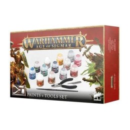 Warhammer Age Of Sigmar: Pinturas + Set De Herramientas