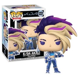 Figura Funko Pop K/DA Akali 1221 - League of Legends - El Ritmo Más Deslumbrante del Escenario