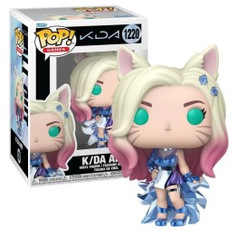 Figura Funko Pop K/DA Ahri 1220 - League of Legends - La Reina del Escenario con Colas de Cristal