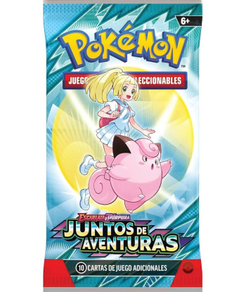 Pokemon TCG - SOBRE Pokemon Juntos de Aventura - Español