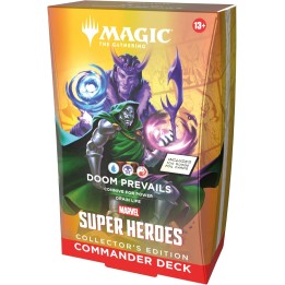Mazo de Commander Marvel Super Heroes: Doom Prevails Collector's Edition - Magic The Gathering (Inglés)
