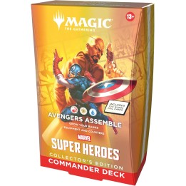 Mazo de Commander Marvel Super Heroes: Avengers Assemble Collector's Edition - Magic The Gathering (Inglés)