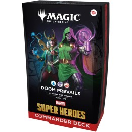 Mazo de Commander Marvel Super Heroes: Doom Prevails - Magic The Gathering (Inglés)