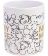 TAZA CERAMICA MICKEY MOUSE 325 ML