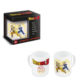 Taza Goku & Vegeta Super Saiyan Dragon Ball Z 325ml
