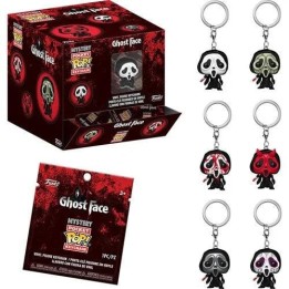 Llavero Pocket Funko Pop Mystery - Ghost Face (1 Unidad Sorpresa) - Terror en tu Bolsillo