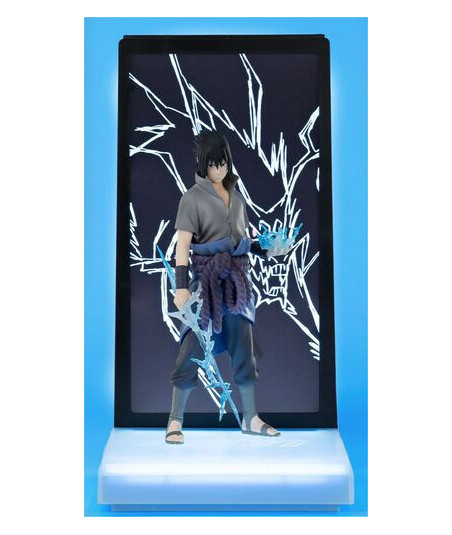 Figura Tsume Neon Sasuke Uchiha - Naruto Shippuden - El Poder del Rayo 25cm