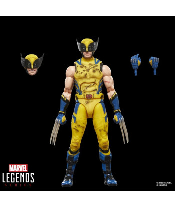 Figura Marvel Legends Wolverine - Deadpool & Wolverine - Hasbro 15cm