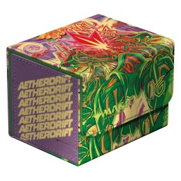 Caja para mazo Sidewinder 100+ Xenoskin Magic: The Gathering "Aetherdrift" - Pyrewood Gearhulk