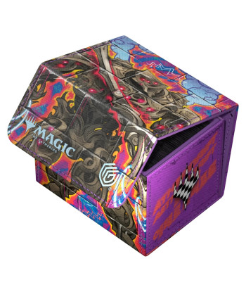 Caja para mazo Sidewinder 100+ Xenoskin Magic: The Gathering "Aetherdrift" - Coalstoke Gearhulk