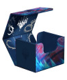 Caja para mazo Sidewinder 100+ Xenoskin Magic: The Gathering "Tarkir: Dragonstorm" Ghostfire - Ugin, Eye of the Storms