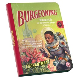 CARPETA Zipfolio 360 Xenoskin Magic: The Gathering "Edge of Eternities" - Burgeoning