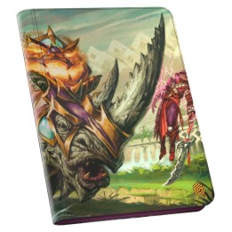CARPETA Zipfolio 360 Xenoskin Magic: The Gathering "Tarkir: Dragonstorm" - Skirmish Rhino