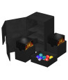 CAJA Twin Flip'n'Tray 160+ Xenoskin - Negro - Ultimate Guard