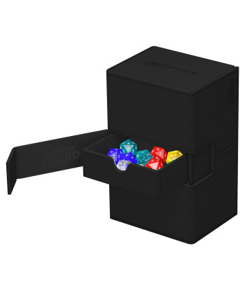 CAJA Twin Flip'n'Tray 160+ Xenoskin - Negro - Ultimate Guard