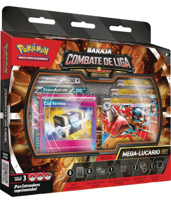 Pokemon TCG: Baraja Combate de Liga – Mega-Lucario EX