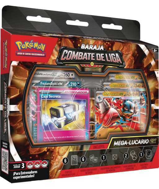 Pokemon TCG: Baraja Combate de Liga – Mega-Lucario EX