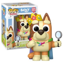 Figura Funko Pop Queen Chilli 2373 - Bluey - La Reina del Juego Familiar