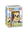 Figura Funko Pop Queen Chilli 2373 - Bluey - La Reina del Juego Familiar