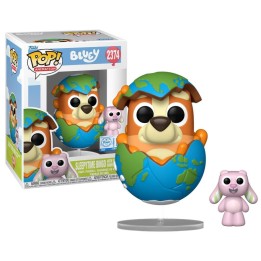 Figura Funko Pop Sleepytime Bingo con Floppy Bunny 2374 - Bluey - Un Viaje de Ensueño