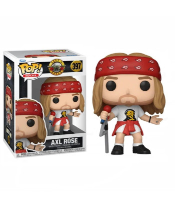 Figura Funko Pop Axl Rose 397 - Use Your Illusion - El Líder más Salvaje con Kilt