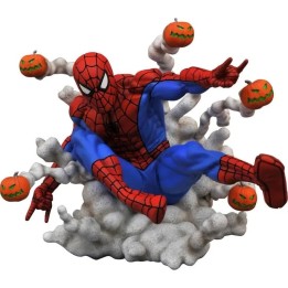 Figura Diamond Select Toys Spider-Man Pumpkin Bombs - Marvel Gallery - ¡Acción Arácnida al Límite! 15cm