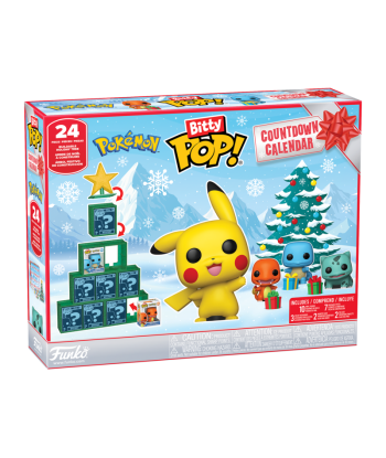 Funko Bitty Pop! Calendario de Adviento Pokémon - Cuenta Regresiva Navideña