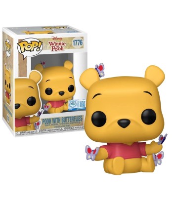 Figura Funko Pop Winnie the Pooh con Mariposas 1776 - Disney (Edición Especial) - Magia en el Bosque de los Cien Acres