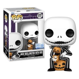 Figura Funko Pop Jack Skellington con Caja 1777 - Pesadilla Antes de Navidad (Edición Especial)