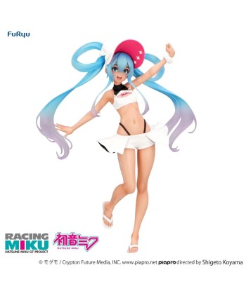 Figura FuRyu Racing Miku 2024 Summer Trio-Try-It - Hatsune Miku - Energía Veraniega en la Pista 21cm