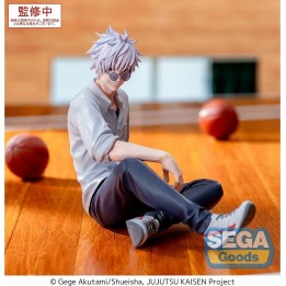 Figura SEGA Satoru Gojo Yumemirize - Jujutsu Kaisen - Descanso Casual 12cm