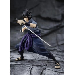 Figura Bandai Sasuke Uchiha Solitary Shinobi S.H. Figuarts - Naruto 15cm