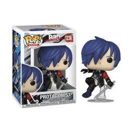 Figura Funko Pop Protagonist Makoto 1236 - Persona 3 30th Anniversary - El Líder de S.E.E.S.