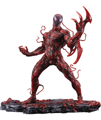 Figura Kotobukiya Carnage Renewal Edition - Marvel ArtFX+ - ¡La Pesadilla Escarlata de Marvel! 20cm