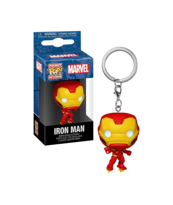 Llavero Funko Pocket Pop Iron Man - Marvel Avengers - Genio con Propulsores de Vuelo